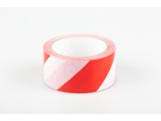 Red White Hazard Safe Distance Floor Marking Tape 48mm X 33m